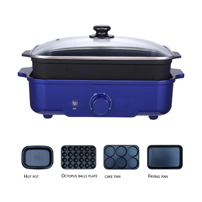 Electric BBQ Plate Grill Pan